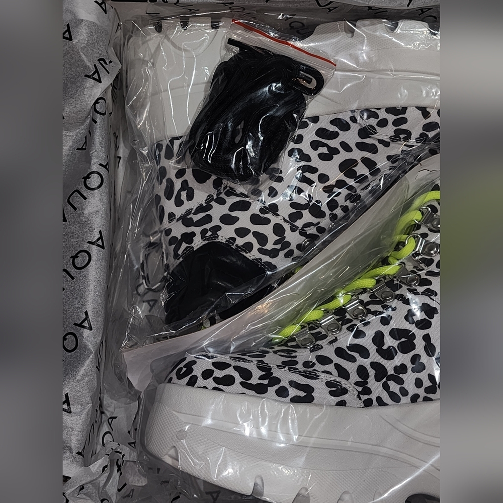 AQUA Women's Haly Platform Hiker Boots Sz 7 Bloomingdale's exclusive - Picture 5 of 8